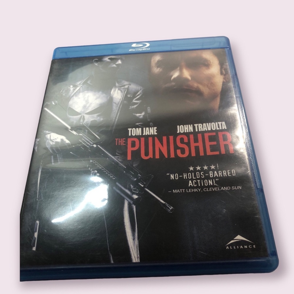 The Punisher Blu-Ray John Travolta 2004